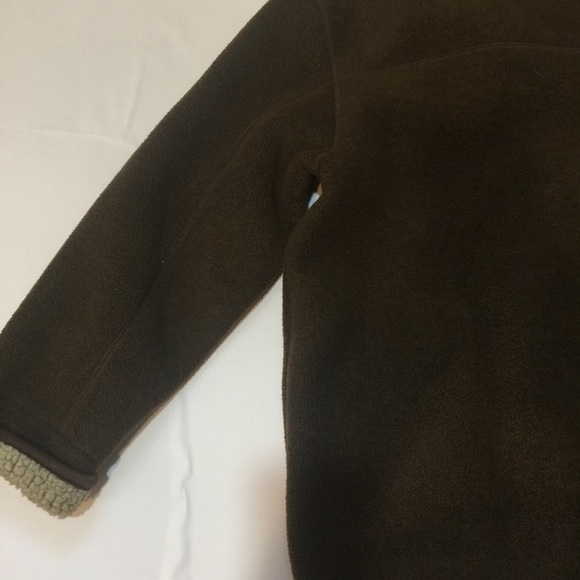 Liz Claiborne Brown Sherpa Lined Jacket - Picture 8 of 8